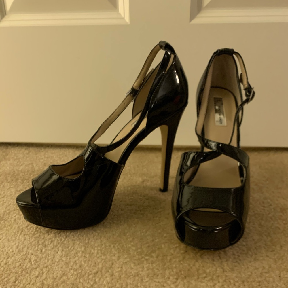 Brand new never worn INC black dress heels